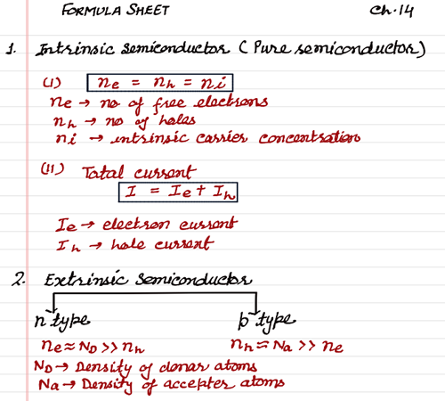 semi formula